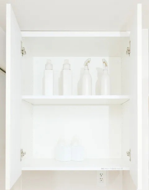 洗濯機パン上部吊戸棚
【OPTION】