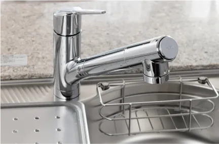 浄水器一体型シングルレバー水栓