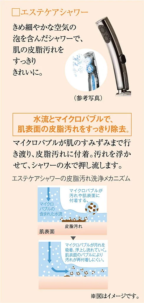 エステケアシャワー