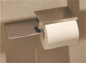 小物置付ペーパーホルダー