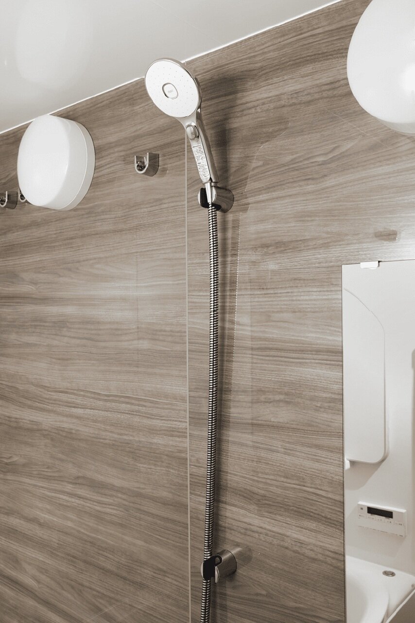 スイッチ付きエコアクアシャワー