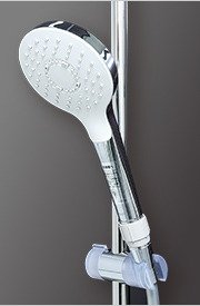 「節水」と「適度な刺激感」を
両立したコンフォート
ウエーブシャワー