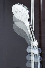高さ・角度の調整が可能なシャワースライドバー