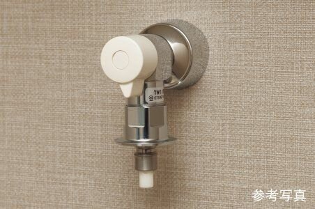 洗濯機用緊急止水弁付水栓