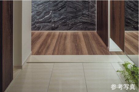 玄関床タイル