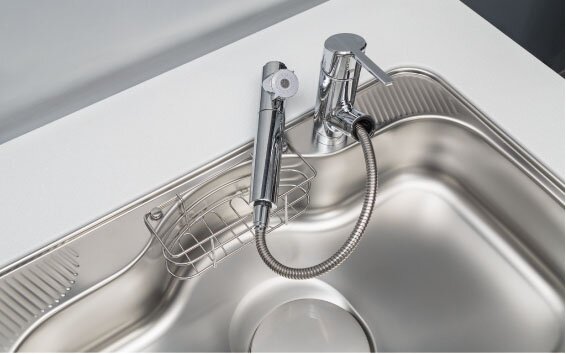 浄水器一体型節湯C1ハンドシャワー水栓