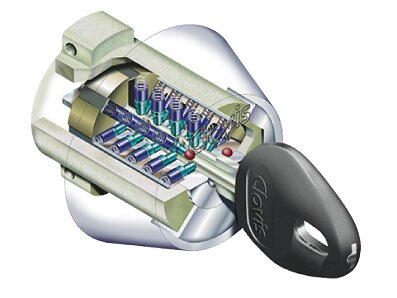 リバーシブルディンプルキー