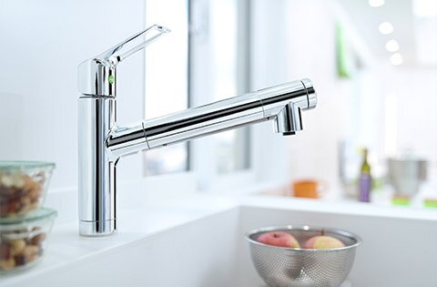 浄水器機能付シャワー水栓