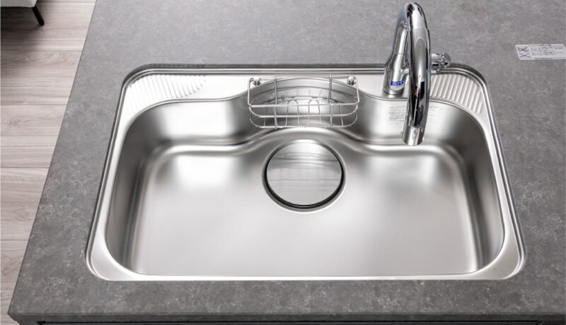 静音ワイドキッチンシンク