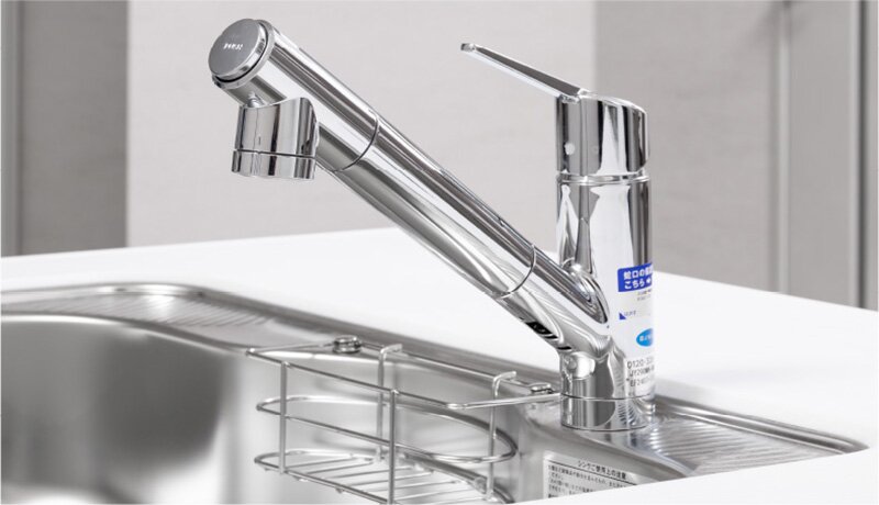 浄水器内蔵シャワー水栓