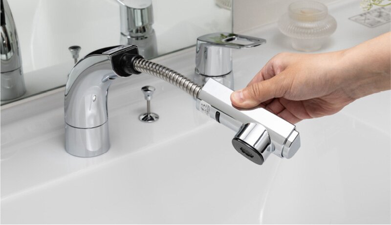 シングルレバーシャワー水栓