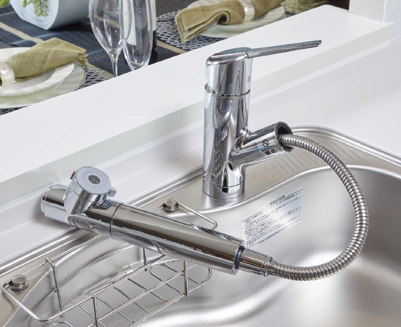 浄水器一体型シャワー水栓