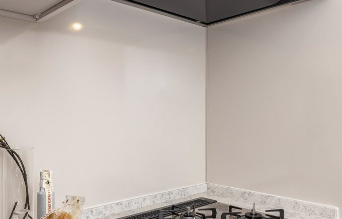 ホーロー製キッチンパネル