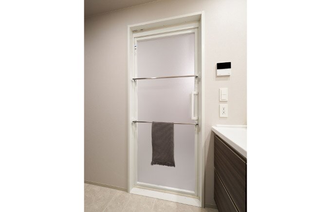 キープクリーンドア（タオルかけ2本）