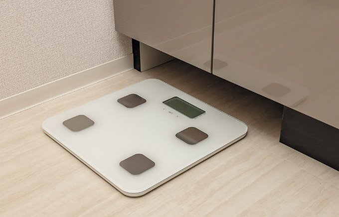 体重計収納スペース