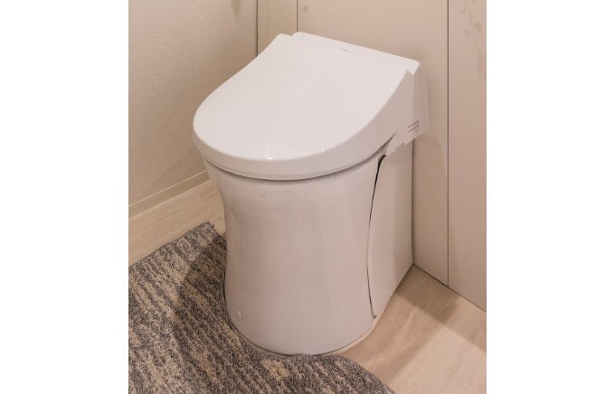 キャビネット一体形トイレ