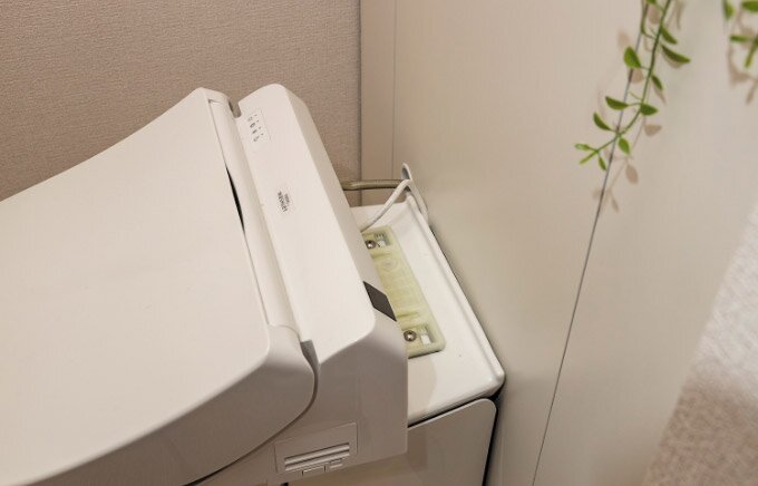 ウォシュレット本体ワンタッチ着脱