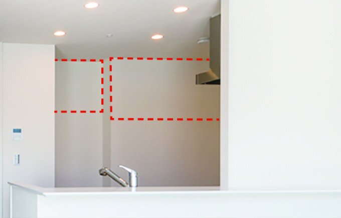 家具転倒防止対策用の下地補強