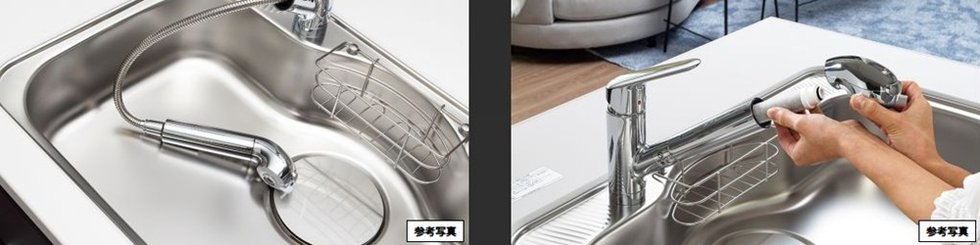 浄水機能付シャワー水栓