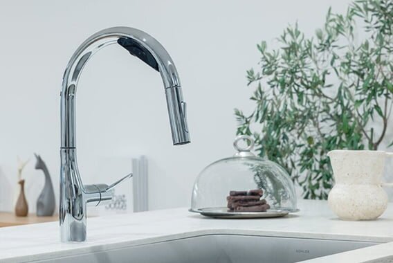 浄水器一体型タッチレス水栓