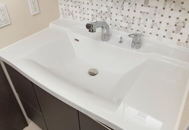 ボウル一体型カウンター