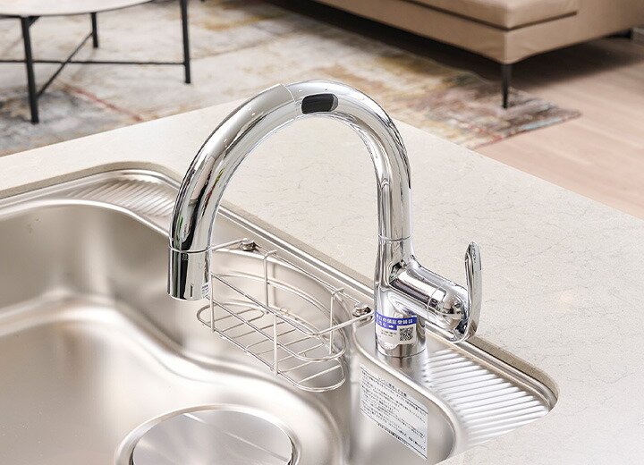 浄水機能付タッチレス水栓