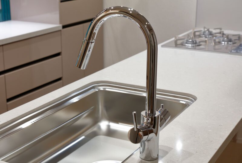 アンダーシンクタイプ浄水器一体型水栓