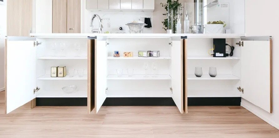 カウンター下部収納