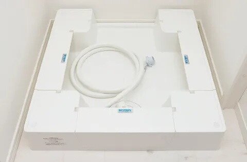 水栓内蔵型の洗濯機防水パン
