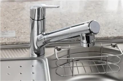 浄水器一体型シングルレバー水栓