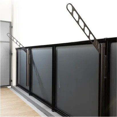 スライド昇降式物干金物