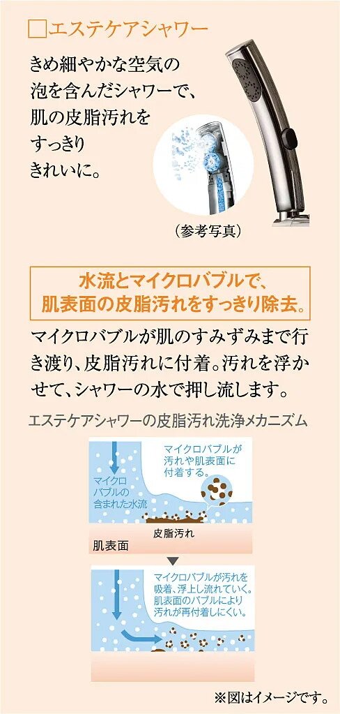 エステケアシャワー