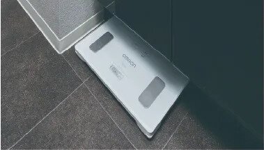 ヘルスメーター収納スペース