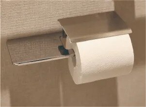 小物置付ペーパーホルダー