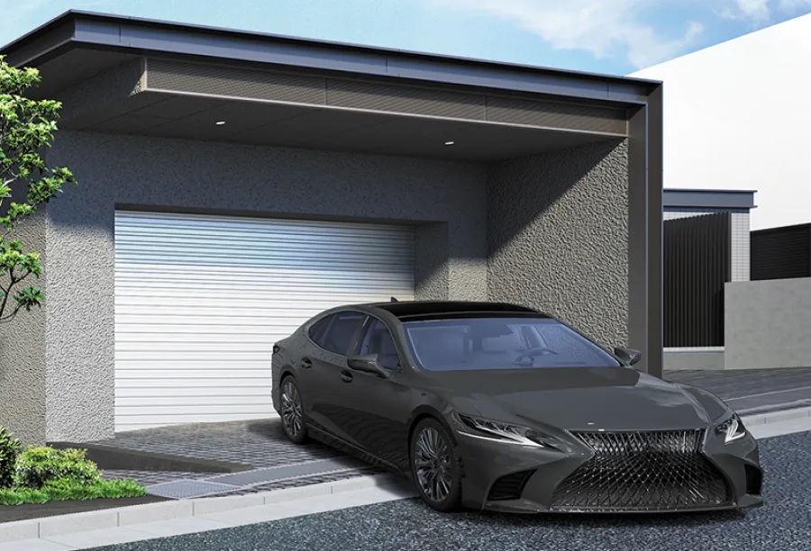 リモコン式シャッターゲート