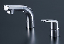 シングルレバーシャワー水栓
(ノズル引出機能付)