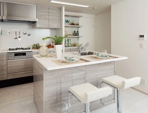 アイランドキッチン