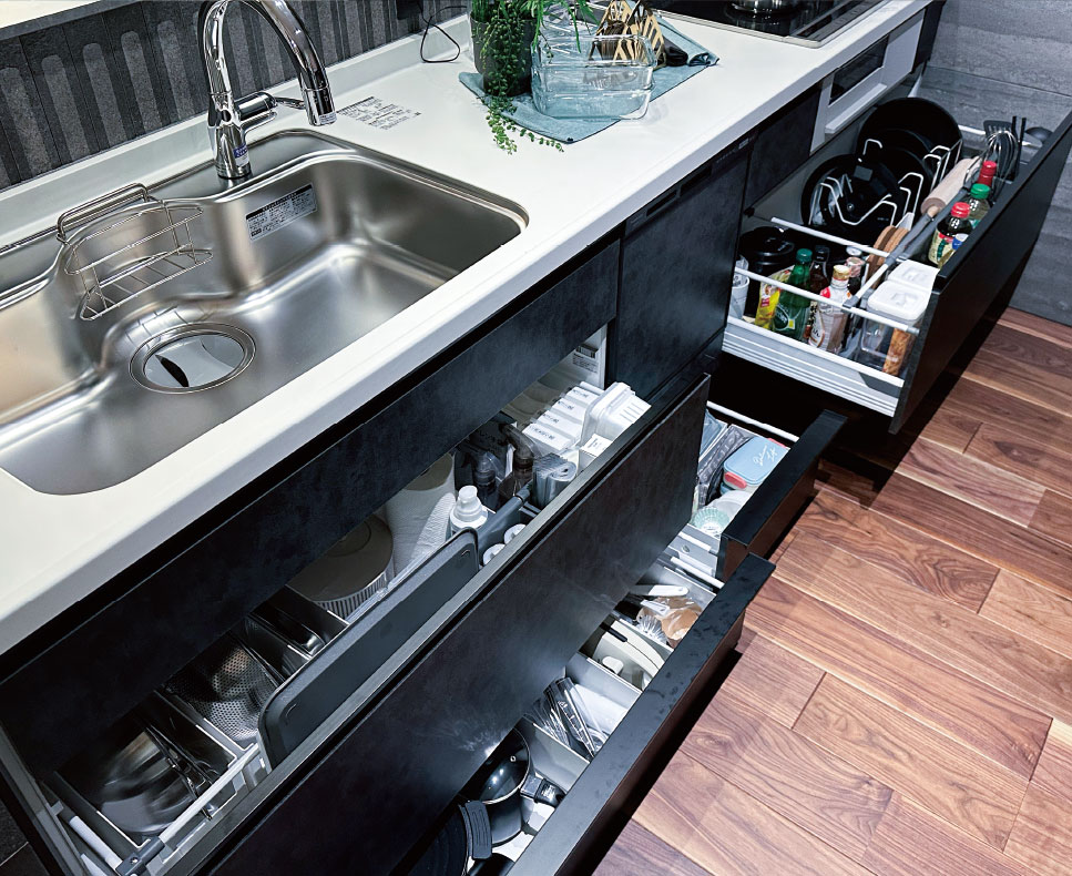 スライドタイプユニット収納