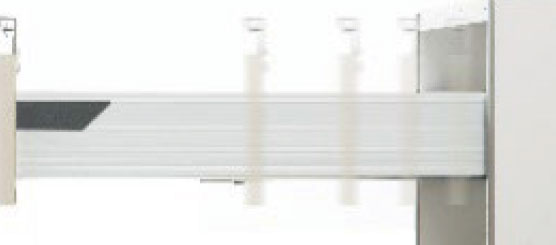 フルオープンスライドレールソフトクロージング機構