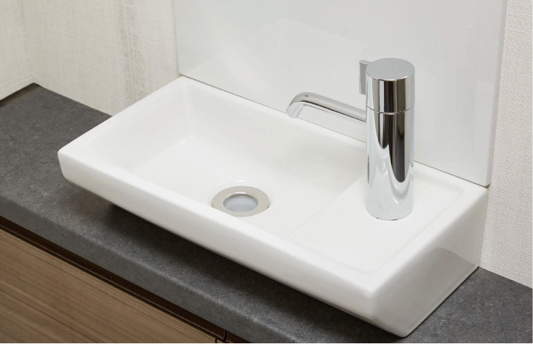 トイレ手洗いスペース