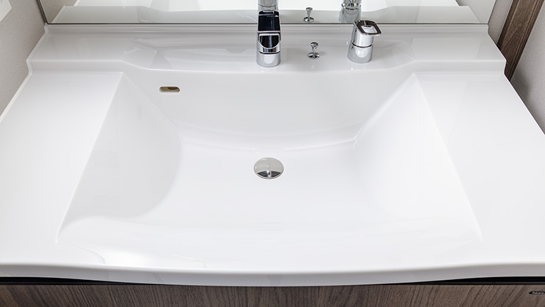 人造大理石天板（ボウル一体型）