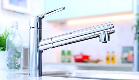 浄水器一体型シャワー水栓