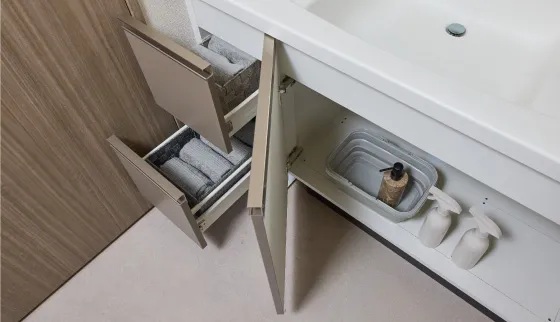 洗面化粧台収納