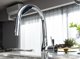 浄水器一体型
タッチレスシャワー水栓