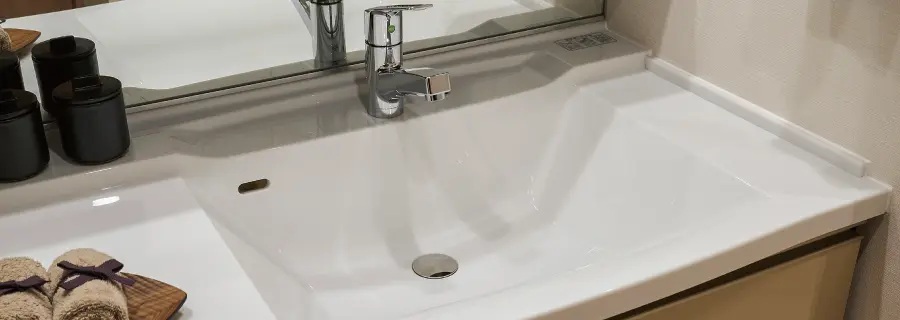 ボウル一体型カウンター