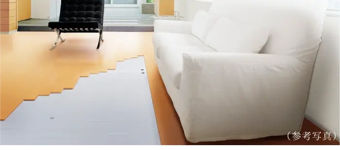 ガス温水床暖房