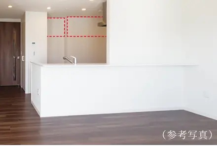 家具転倒防止対策用の下地補強