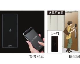 スマホアプリ対応の電池錠