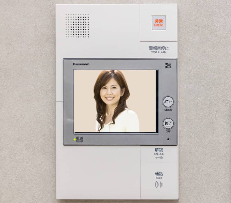 ハンズフリーテレビモニターインターホン
