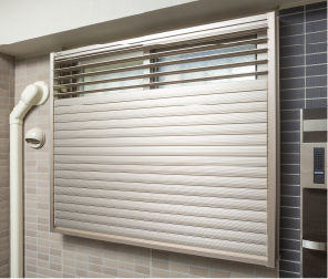 可動ルーバー面格子